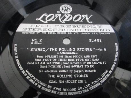 Rolling Stones Aftermath Vol. 5 Japan Orig. LP G/F DIF COVER
