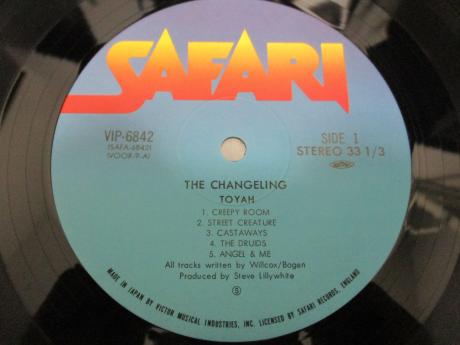 Toyah The Changeling Japan Orig. LP OBI INSERT
