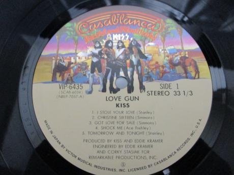 Kiss Love Gun Japan Orig. LP OBI LOVE-GUN KIT