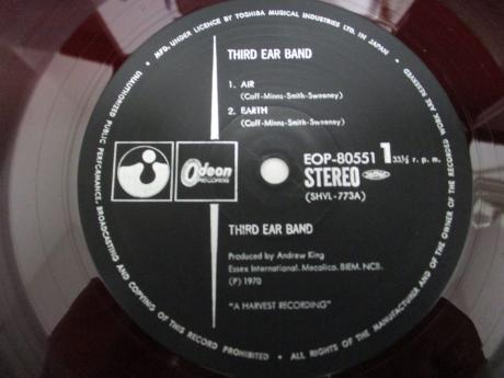 Third Ear Band 3rd Same Title Japan Orig. LP OBI RED WAX