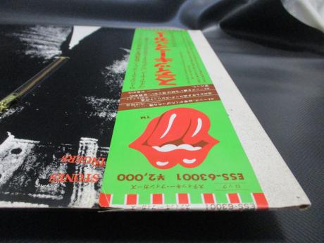 Rolling Stones Sticky Fingers Japan EMI LP OBI ZIPPER COVER