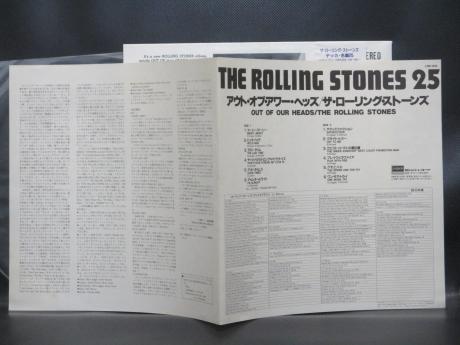 Rolling Stones Out of Our Heads Japan 25th Anniv LP OBI