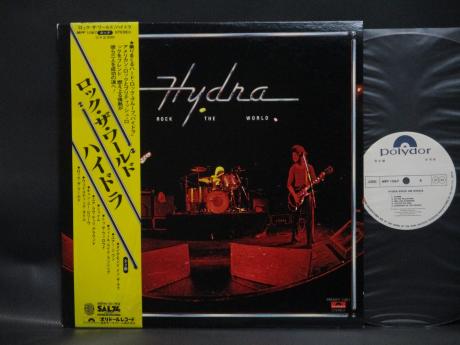 Hydra Rock the World Japan Orig. PROMO LP OBI WHITE LABEL