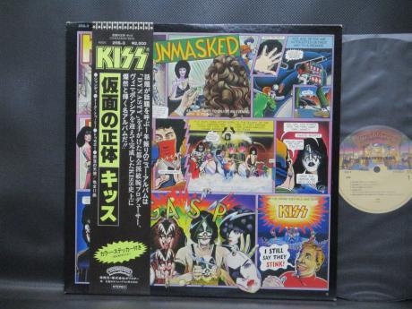 Kiss Unmasked Japan Orig. LP OBI INSERT