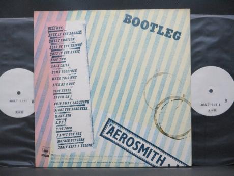Aerosmith Live Bootleg Japan Orig. PROMO 2LP OBI WHITE LABEL POSTER