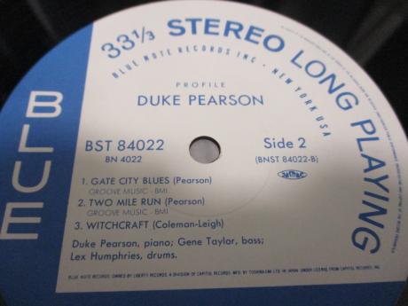 Duke Pearson Profile Japan LTD LP OBI BLUE NOTE