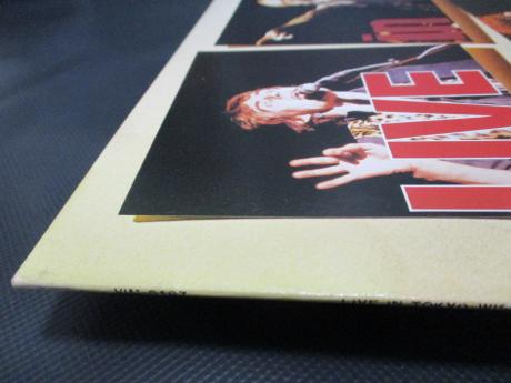 Wishbone Ash Live in Tokyo Japan Orig. LP INSERT