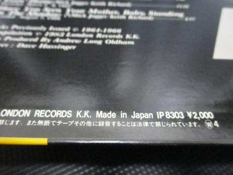 Rolling Stones Hollywood RCA Sessions Japan ONLY LP INSERT