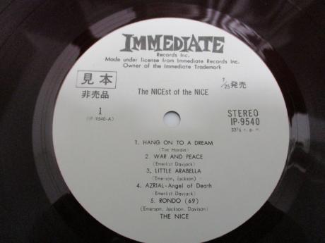 Nice The Nicest of Japan ONLY PROMO LP RED WAX WHITE LABEL