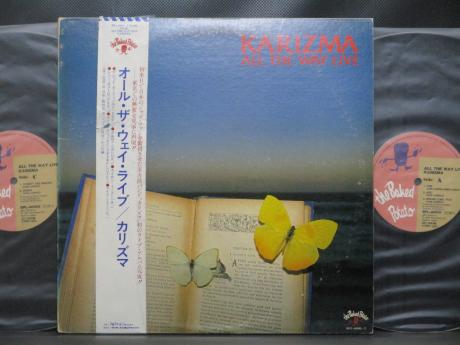 Karizma All The Way Live Japan Orig. PROMO 2LP OBI