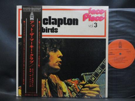 Eric Clapton + Yardbirds Five Live Japan Rare LP OBI DIF COVER