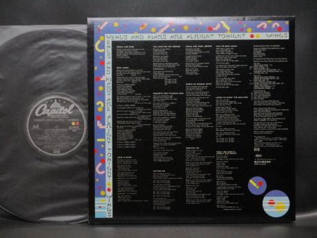 Paul McCartney Wings Venus and Mars Japan Orig. LP OBI POSTER