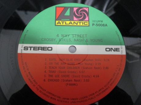 Neil Young CSN&Y Crosby Stills Nash & Young 4 Way Street Japan Orig. 2LP ROCK AGE OBI