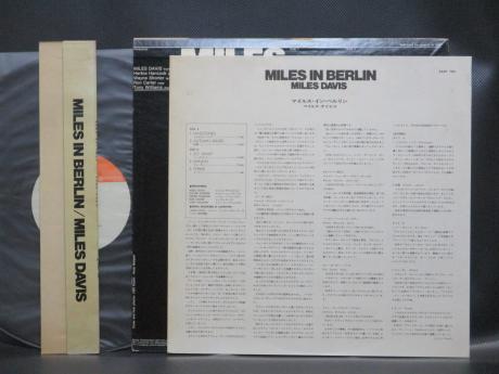 Miles Davis Miles In Berlin Japan Rare LP CAP OBI