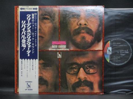 CCR Creedence Clearwater Revival Bayou Country Japan Orig. LP OBI DIF COVER