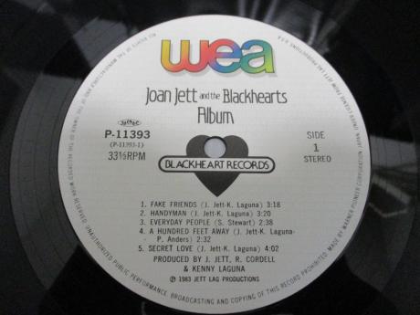 Joan Jett And The Blackhearts Album Japan Orig. LP OBI