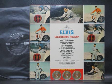 Elvis Presley California Holiday Japan Orig. LP G/F RARE PIN-UP