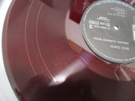 CCR Creedence Clearwater Revival Bayou Country Japan Orig. LP DIF RED WAX