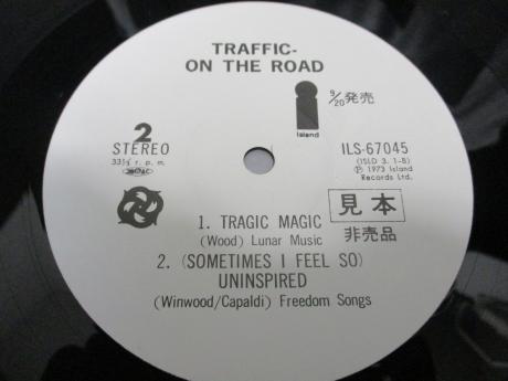 Traffic On the Road Japan PROMO 2LP OBI WHITE LABEL