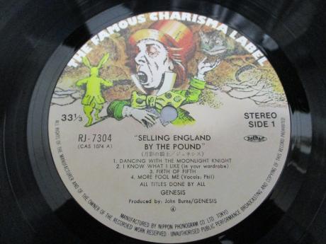 Genesis Selling England by the Pound Japan Rare LP PURLE OBI