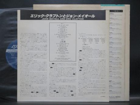 John Mayall & Blues Breakers with Eric Clapton John Mayall and Eric Clapton Japan LTD LP OBI