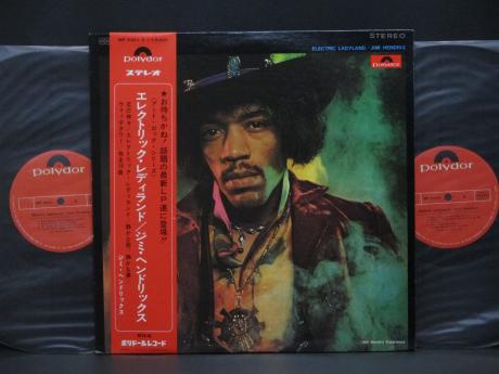 Jimi Hendrix Electric Ladyland Japan Early 2LP OBI DIF COVER