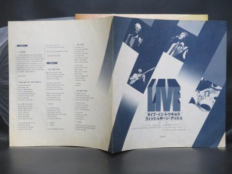 Wishbone Ash Live in Tokyo Japan Orig. LP INSERT