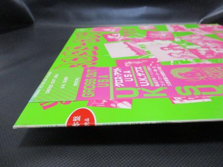 U.K. Subs Gross-Out USA Japan Orig. PROMO LP OBI WHITE LABEL