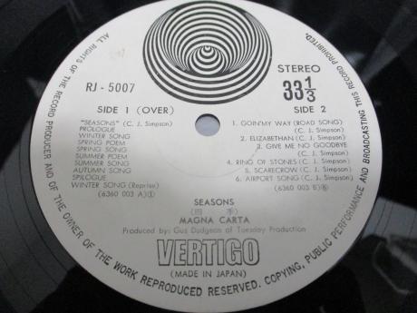 Magna Carta Seasons Japan Orig. LP OBI DIF VERTIGO