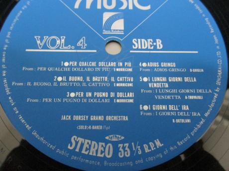 Jack Dorsey Grand Orchestra Screen Music Vol. 4 Japan ONLY LP OBI BIG BOOKLET