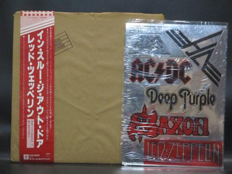 Led Zeppelin In Through the Out Door Japan Orig. LP OBI STICKER SHEET