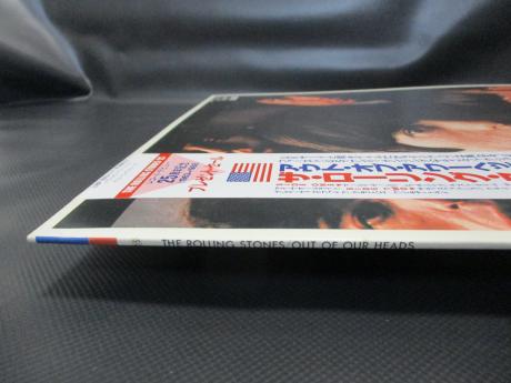 Rolling Stones Out of Our Heads Japan 25th Anniv LP OBI