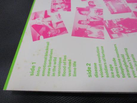 U.K. Subs Gross-Out USA Japan Orig. PROMO LP OBI WHITE LABEL