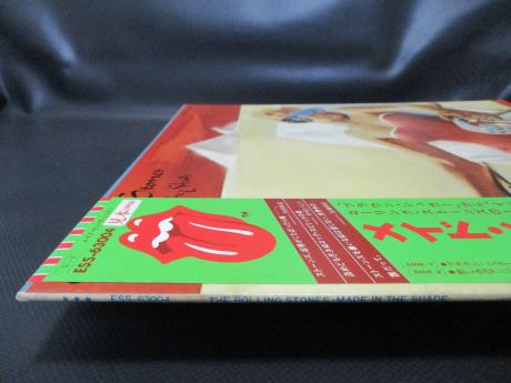 Rolling Stones Made In The Shade Japan PROMO LP OBI WHITE LABEL