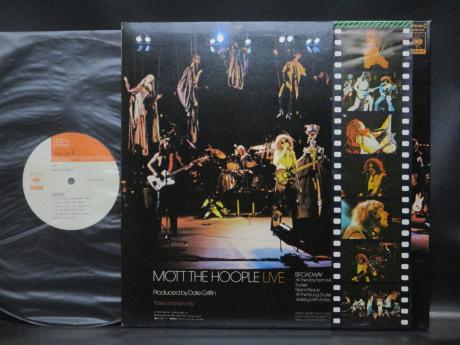 Mott the Hoople Live Japan Orig. LP OBI 3 INSERTS