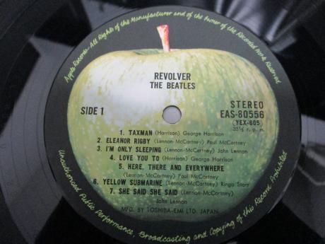 Beatles Revolver Japan Flag OBI Edition LP OBI