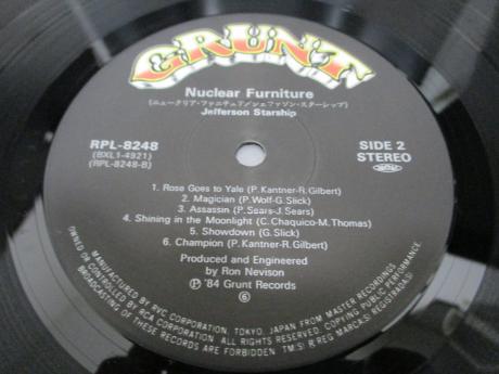 Jefferson Starship Nuclear Furniture Japan Orig. LP OBI