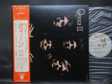 Queen II 2nd Black & White Japan Rare LP OBI