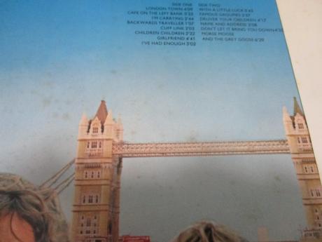 Paul McCartney Wings London Town Japan Orig. LP OBI