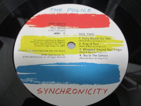 Police Synchronicity Japan Orig. LP OBI INSERT