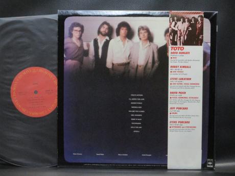 TOTO 1st Same Title Japan Orig. LP OBI INSERT
