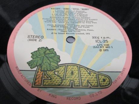 Free Kossoff Kirke Tetsu Rabbit Same Title Japan Orig. LP OBI