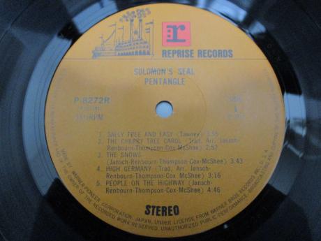Pentangle Solomon's Seal Japan Orig. LP OBI