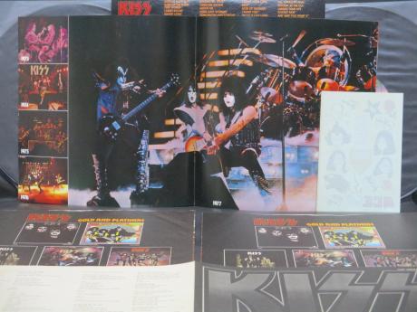 Kiss Alive II Japan Orig. 2LP OBI TATTOO SHEET