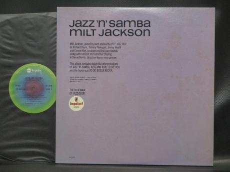 Milt Jackson Jazz 'N' Samba Japan Rare LP OBI INSERT