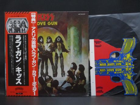 Kiss Love Gun Japan Orig. LP OBI LOVE-GUN KIT