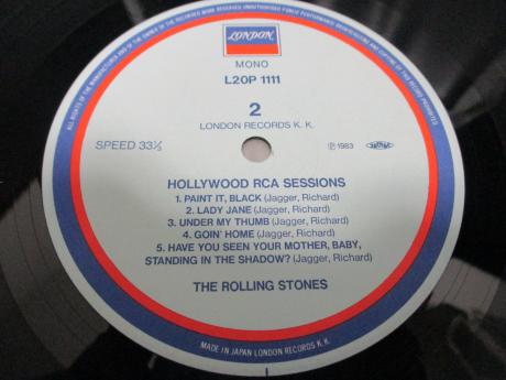 Rolling Stones Hollywood RCA Sessions Japan ONLY LP INSERT