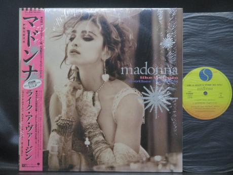 Madonna Like A Virgin & Other Big Hits Japan ONLY 4 Track 12” OBI SHRINK