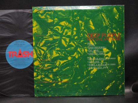 Deep Purple New Live and Rare Japan ONLY LP INSERT