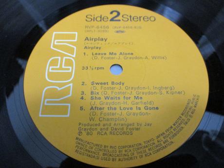 David Foster Airplay 1st Same Title Japan Orig. LP OBI
